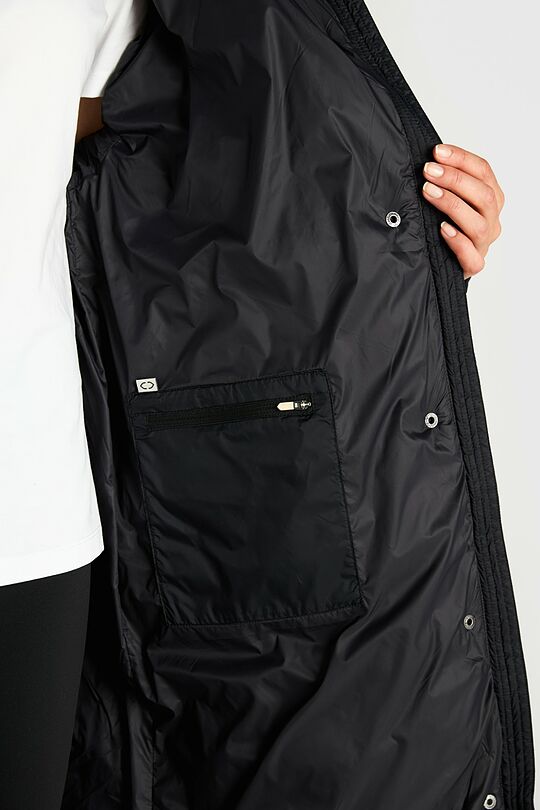 Down coat with cocooning hood 7 | BLACK | Audimas