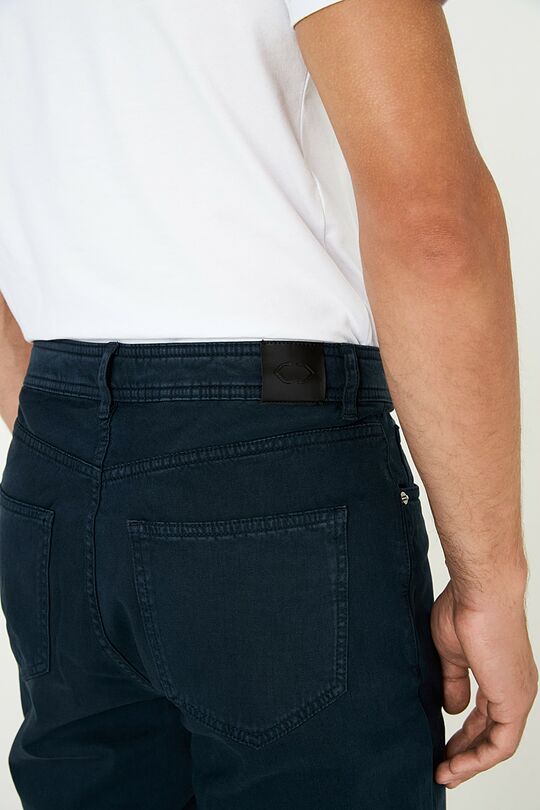 Straight fit 5 pocket pants 4 | BLUE | Audimas