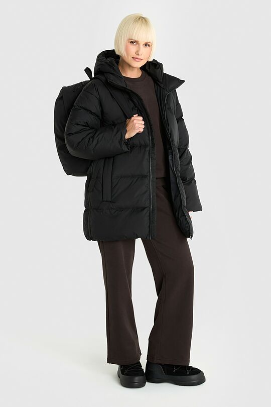Long down jacket 8 | BLACK | Audimas