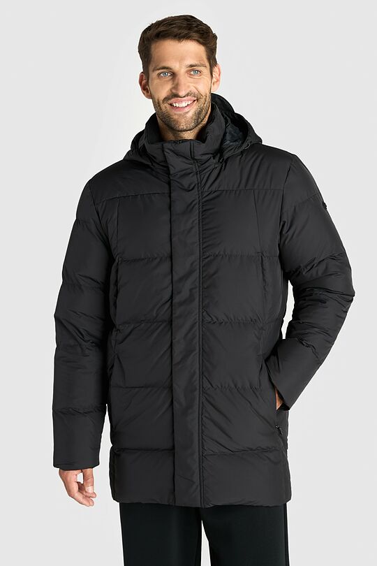 Long down jacket 1 | BLACK | Audimas