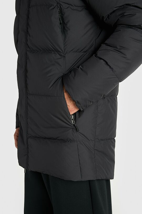 Long down jacket 4 | BLACK | Audimas