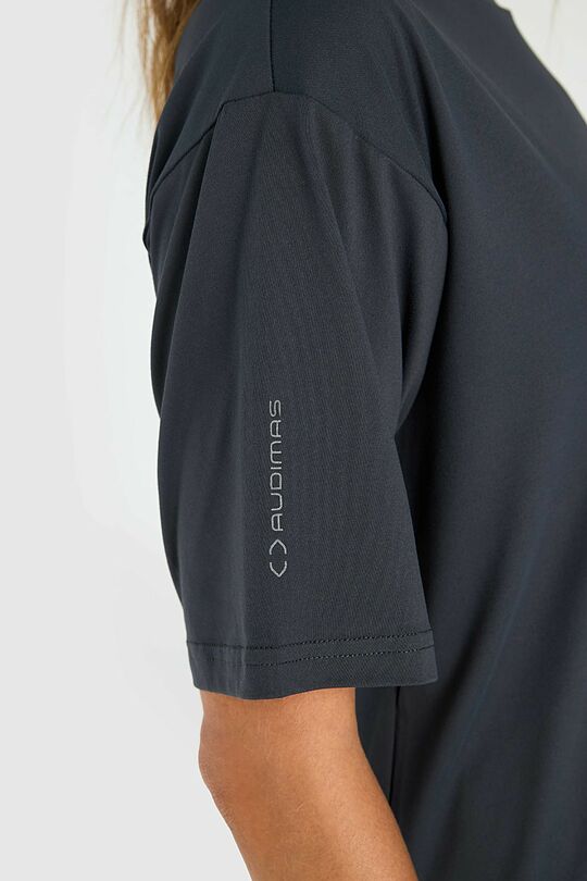 Peach touch synthetic T-shirt 3 | GREY | Audimas