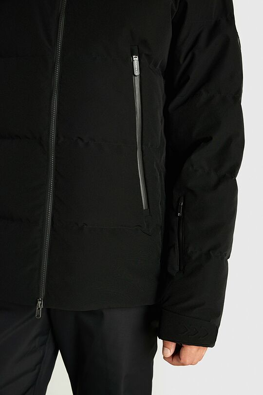 Universal down ski jacket with membrane 6 | BLACK | Audimas