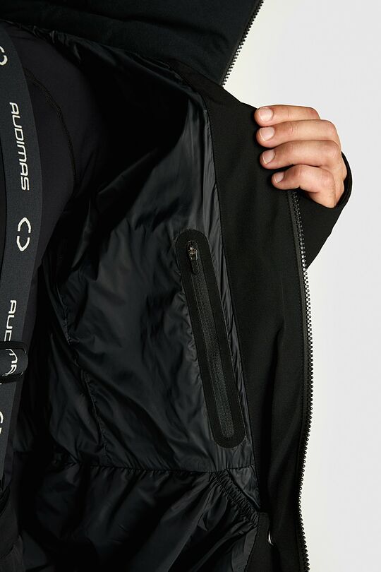 Universal down ski jacket with membrane 12 | BLACK | Audimas