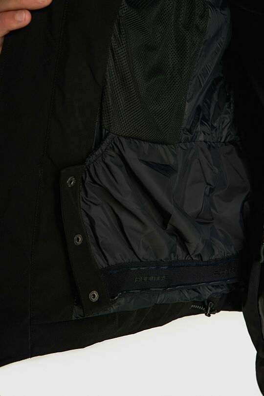 Universal down ski jacket with membrane 12 | BLACK | Audimas