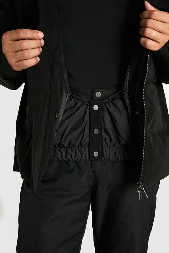 Universal down ski jacket with membrane 14 | BLACK | Audimas