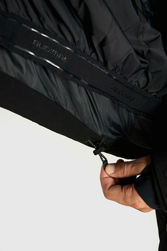 Universal down ski jacket with membrane 14 | BLACK | Audimas