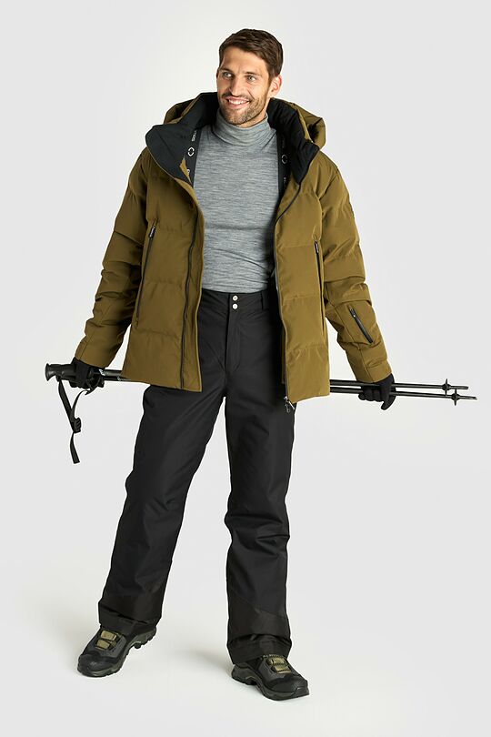 Universal down ski jacket with membrane 14 | GREEN | Audimas