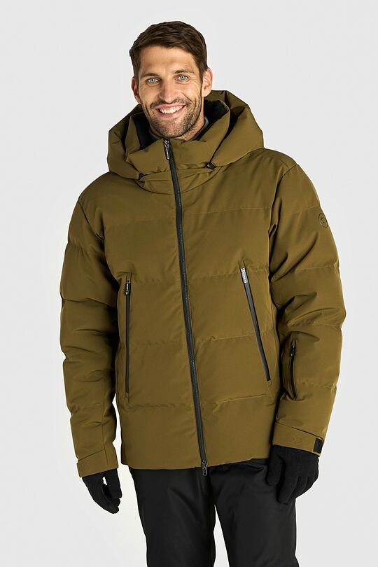 Universal down ski jacket with membrane 3 | GREEN | Audimas