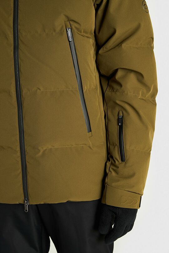 Universal down ski jacket with membrane 6 | GREEN | Audimas