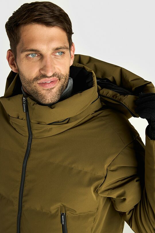 Universal down ski jacket with membrane 7 | GREEN | Audimas