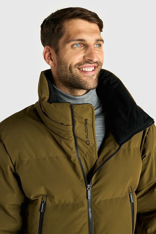 Universal down ski jacket with membrane 10 | GREEN | Audimas