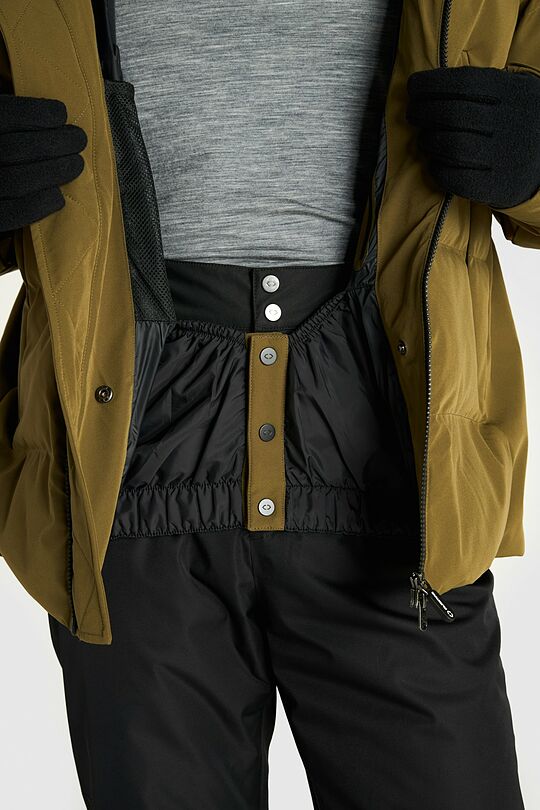 Universal down ski jacket with membrane 12 | GREEN | Audimas