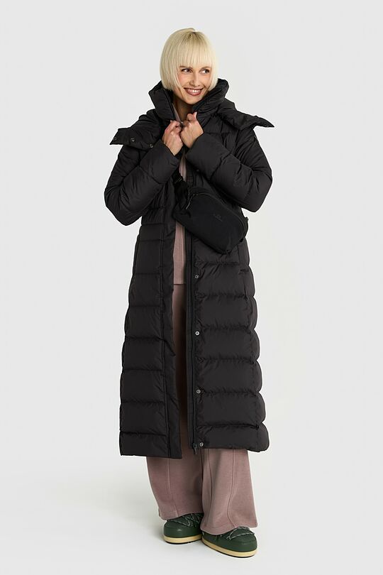 Long down coat 1 | BLACK | Audimas