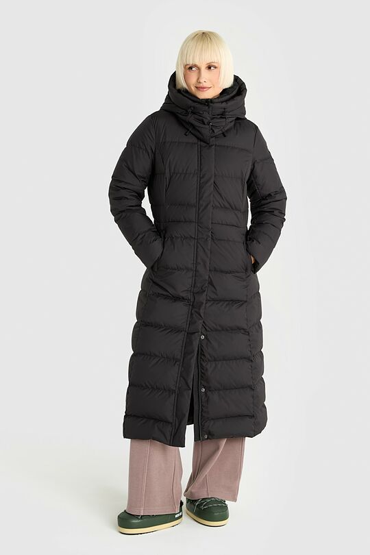 Long down coat 9 | BLACK | Audimas