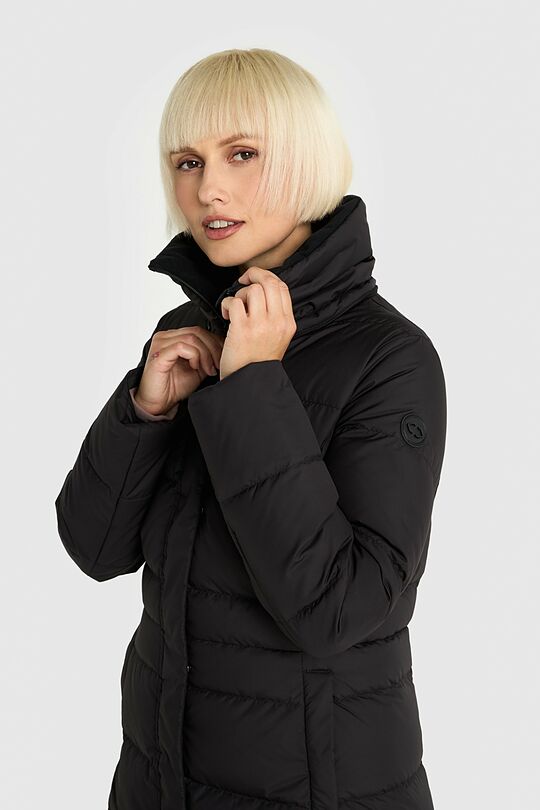 Long down coat 7 | BLACK | Audimas