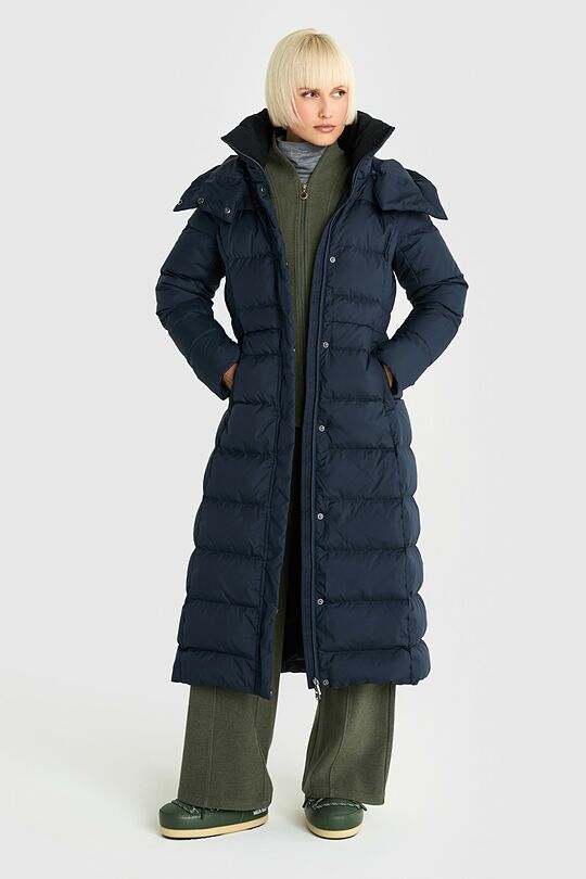 Long down coat 9 | Dark blue | Audimas