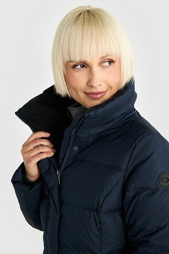Long down coat 7 | DARK SAPPHIRE | Audimas