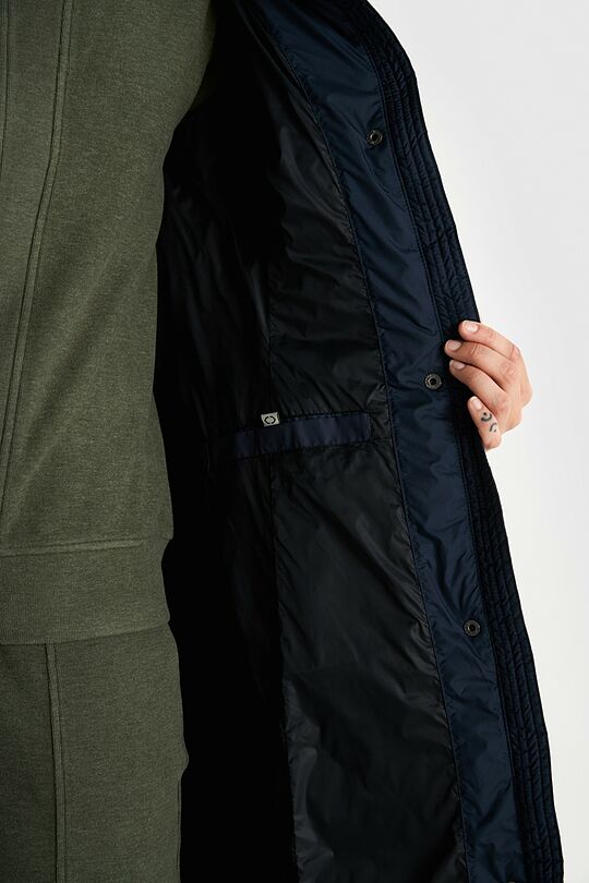 Long down coat 8 | DARK SAPPHIRE | Audimas