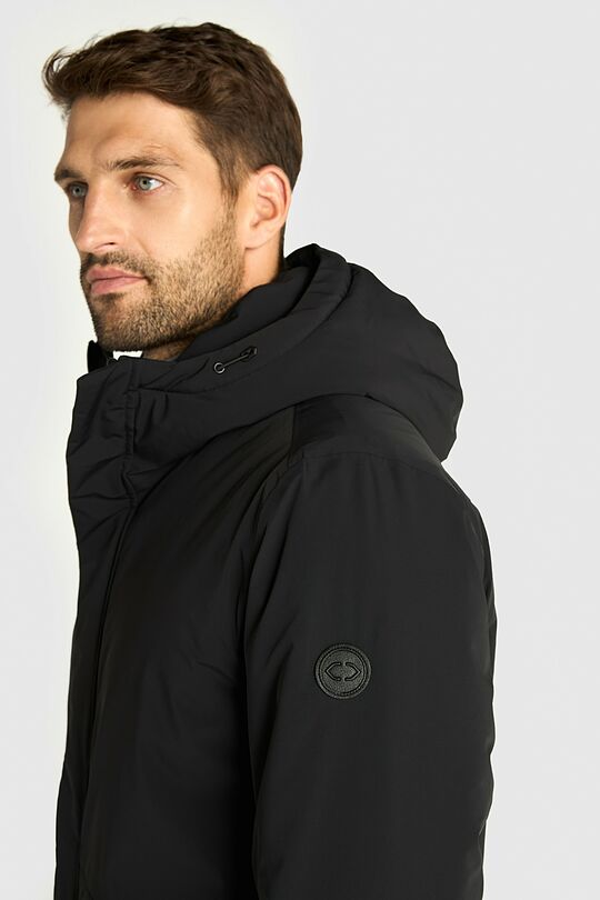 Long jacket with synthetic insulation 3 | BLACK | Audimas