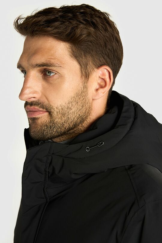 Long jacket with synthetic insulation 5 | BLACK | Audimas
