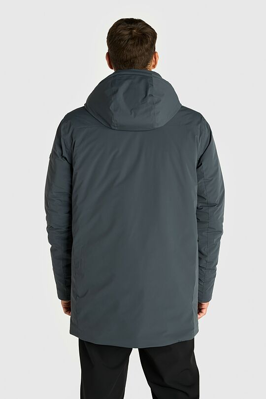 Long jacket with synthetic insulation 3 | GREY | Audimas