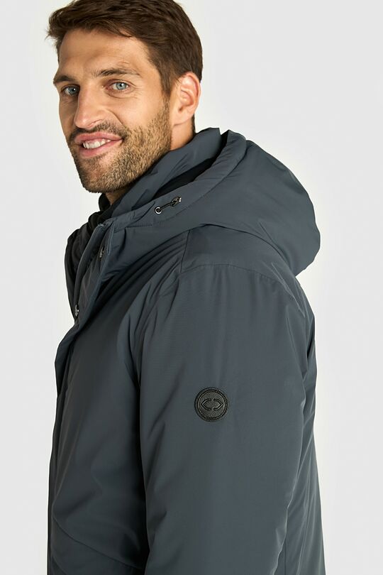 Long jacket with synthetic insulation 4 | GREY | Audimas
