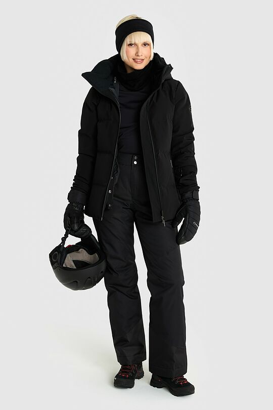 Universal down ski jacket with membrane 1 | BLACK | Audimas
