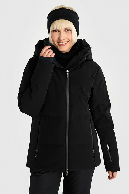 Universal down ski jacket with membrane 3 | BLACK | Audimas