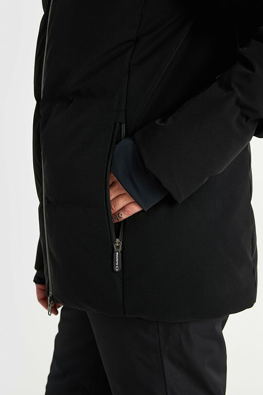 Universal down ski jacket with membrane 6 | BLACK | Audimas