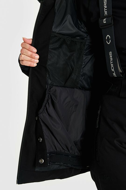 Universal down ski jacket with membrane 10 | BLACK | Audimas