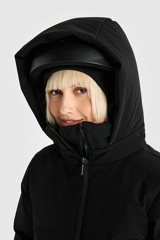 Universal down ski jacket with membrane 12 | BLACK | Audimas
