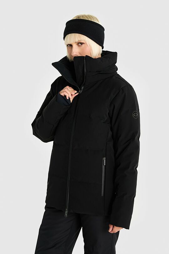 Universal down ski jacket with membrane 14 | BLACK | Audimas