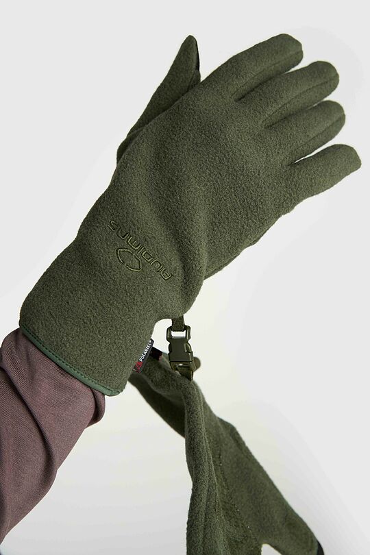 Polartec 100 Series fleece gloves 6 | GREEN | Audimas