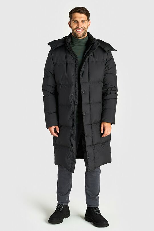 Long down coat 1 | BLACK | Audimas