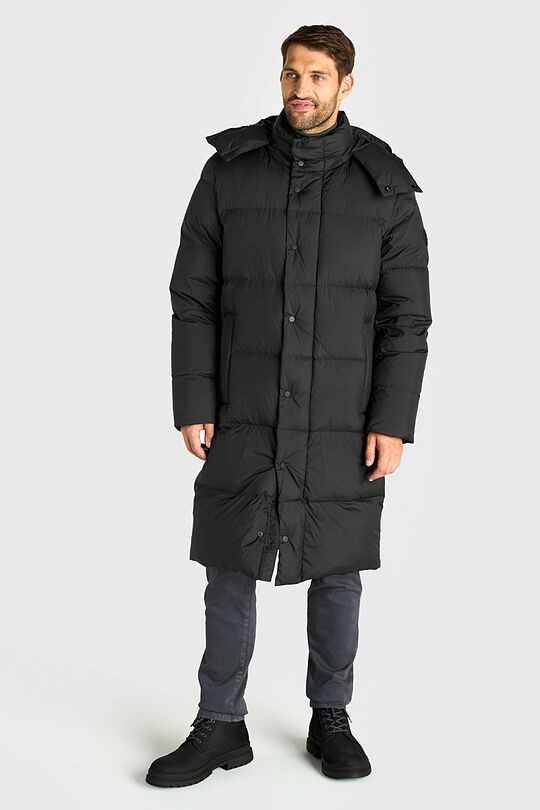 Long down coat 9 | BLACK | Audimas