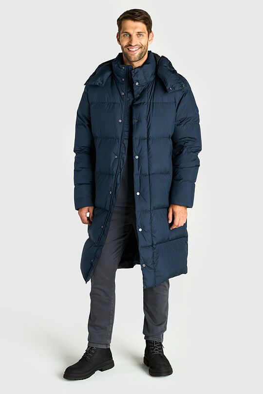 Long down coat 8 | Dark blue | Audimas