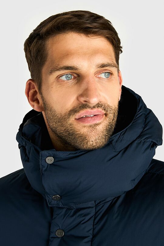 Long down coat 5 | Dark blue | Audimas