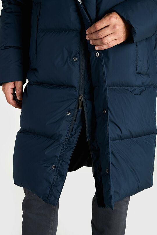 Long down coat 6 | Dark blue | Audimas