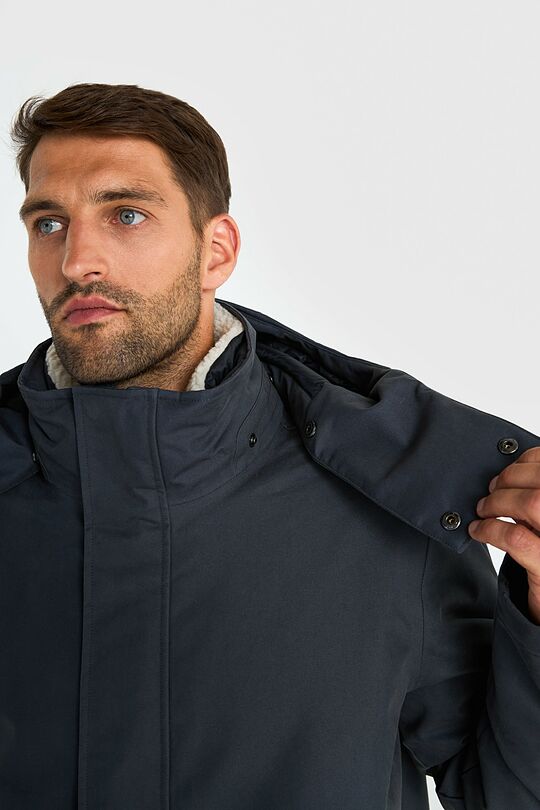 Coat with synthetic insulation 5 | GREY | Audimas