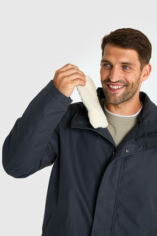 Coat with synthetic insulation 6 | GREY | Audimas