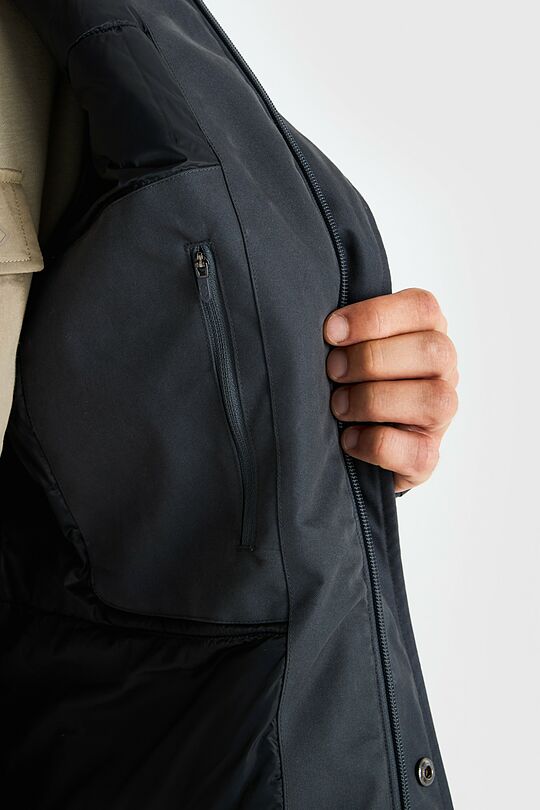 Coat with synthetic insulation 9 | GREY | Audimas
