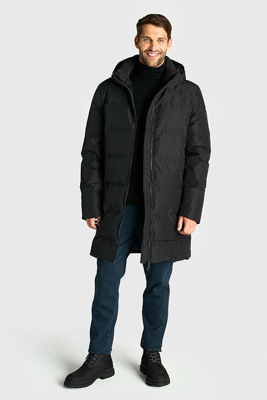 Down coat with membrane 1 | BLACK | Audimas