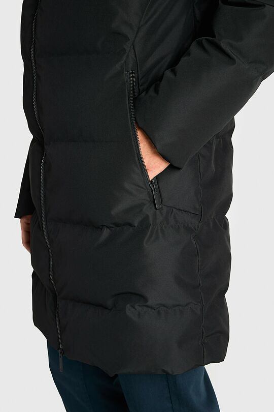 Down coat with membrane 5 | BLACK | Audimas