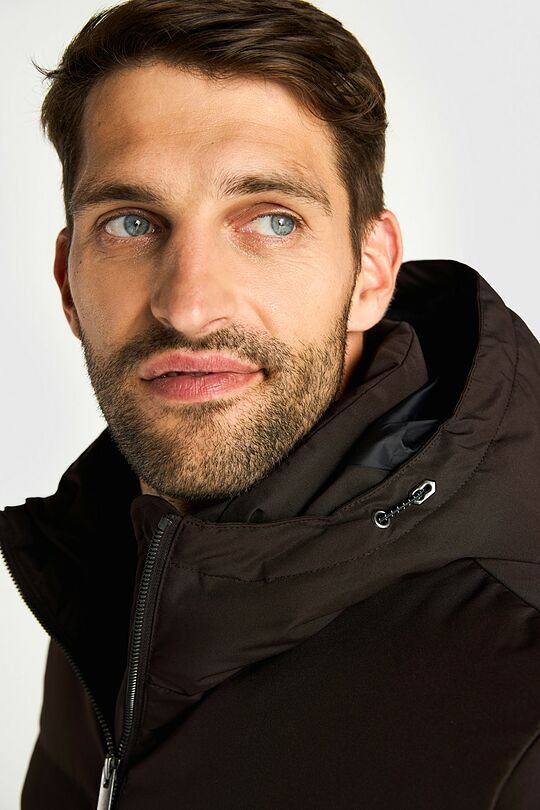 Down coat with membrane 5 | BROWN | Audimas