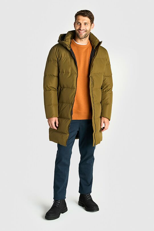 Down coat with membrane 1 | GREEN | Audimas