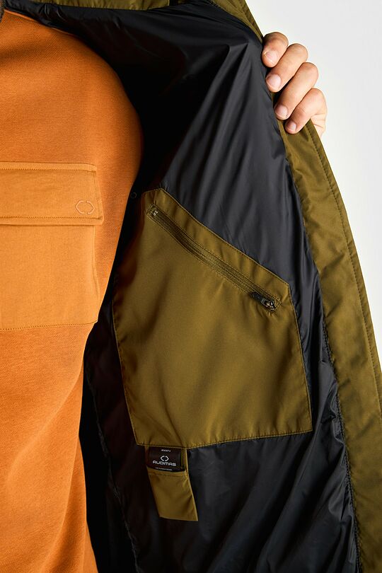 Down coat with membrane 7 | GREEN | Audimas