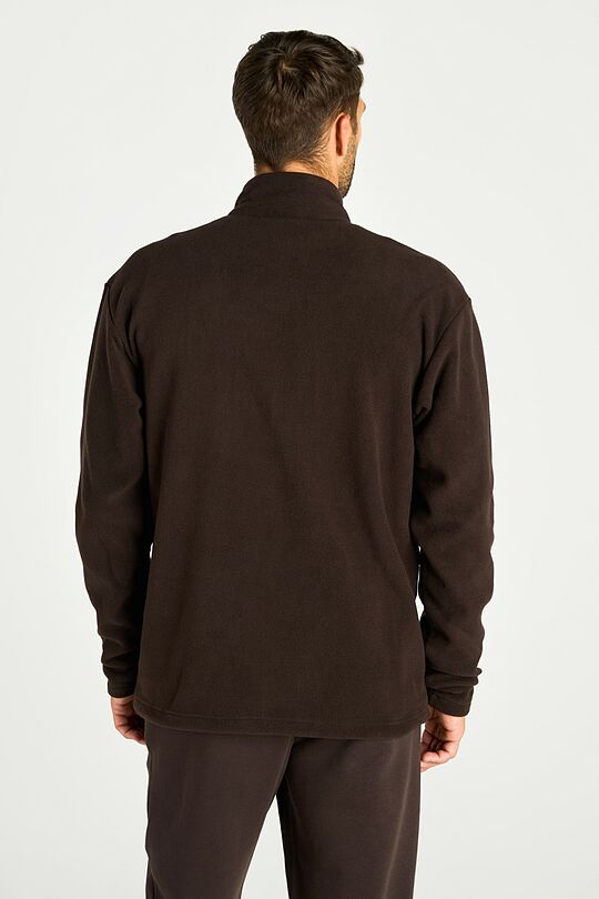 Full-zip fleece 4 | BROWN | Audimas