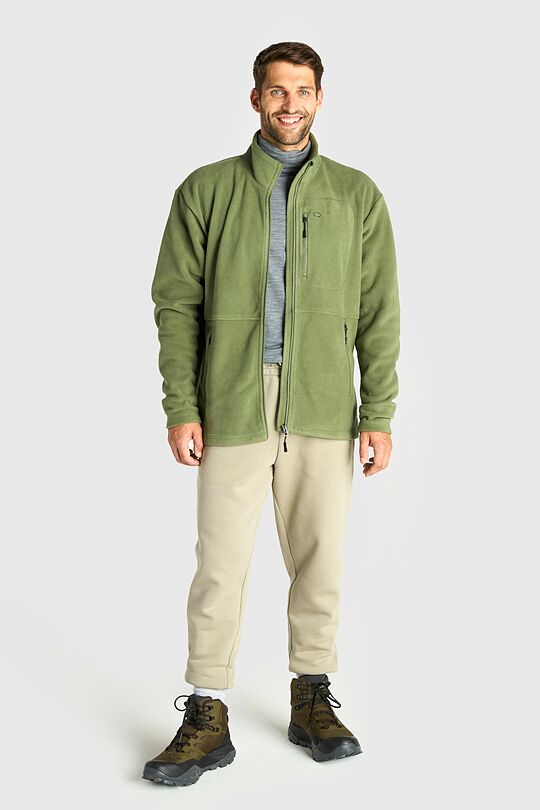 Full-zip fleece 5 | GREEN | Audimas