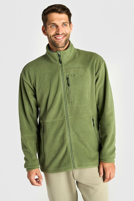 Full-zip fleece 1 | GREEN | Audimas